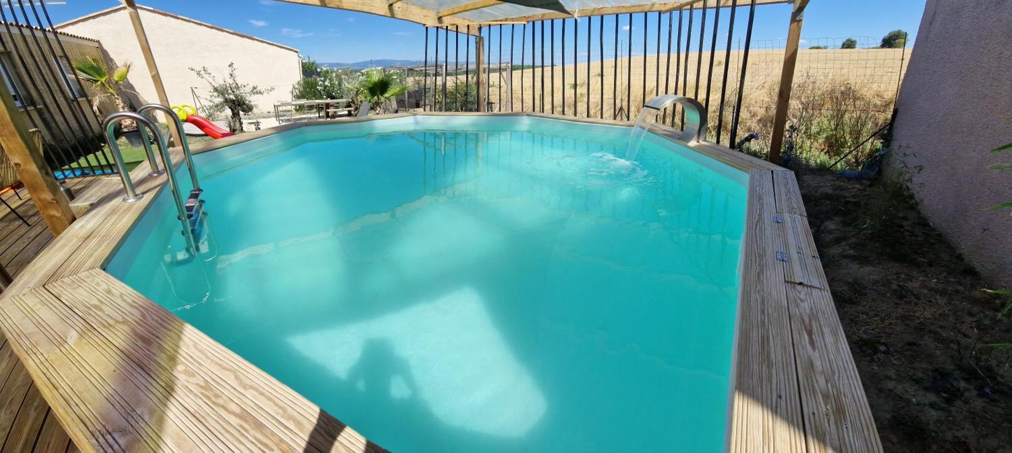 Villa Avec Piscine Sans Vis-A-Vis Caux-et-Sauzens 객실 사진